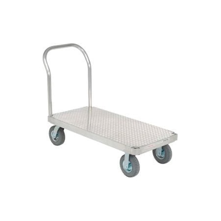 Global Equipment Magliner    Aluminum Platform Truck with Diamond Deck 48 x 30 1200 Lb. Cap. 585467T